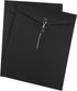 YOKIVE 2 Pack String Envelope File Folders, Paper Pocket Folder, Letter Size Jackets for Office, Black, A4