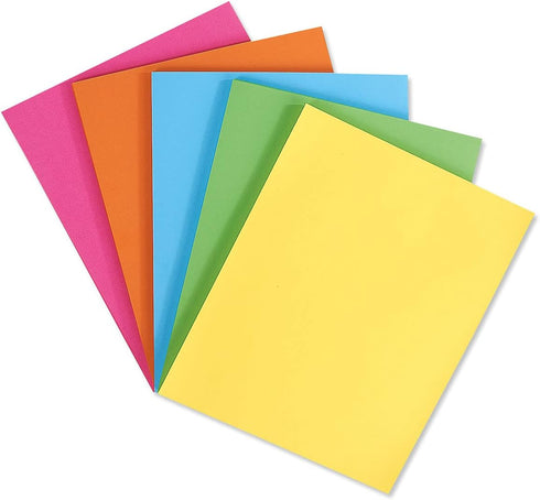 Bold Color Paper Pack of 150, 8-1/2-x-11 Inches, 110 GSM, Colorful Multipurpose Printer Paper