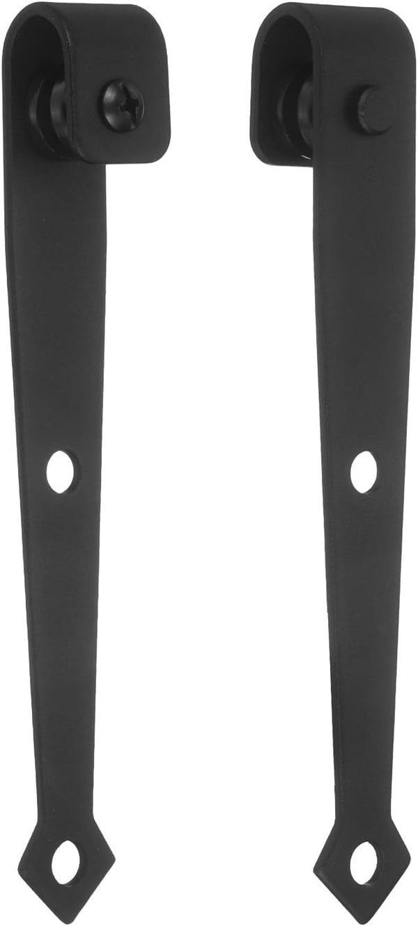 uxcell 2Pcs Sliding Barn Door Hardware Hanger, Mini Sliding Door Hardware for
