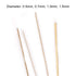 4pcs Gold Silver Copper Welding Rods, 0.5mm 0.7mm 1.0mm 1.5mm, Flexible Durable Soldering Wire for Jewelry Making
