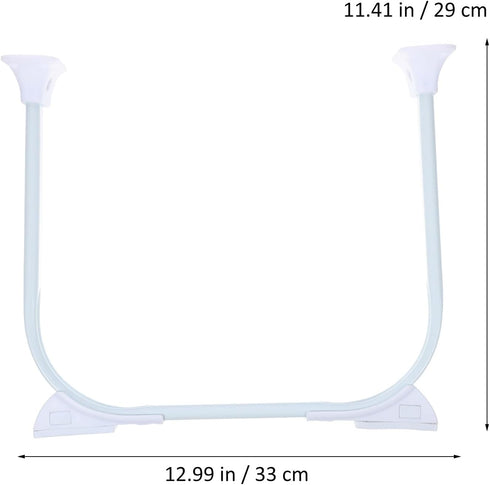 2pcs Hemobllo Foldable Hairpin Metal Table Legs for Furniture DIY Heavy Duty Hairpin Legs with Pre-drilled Brackets