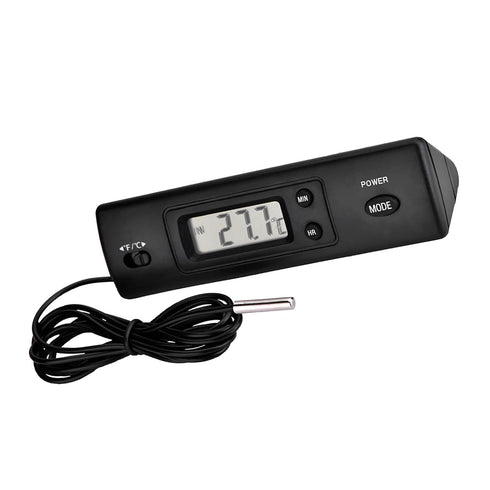 Electronic LCD Digital Temperature Meter - Thermometer Probe Sensor Wired for Refrigerator