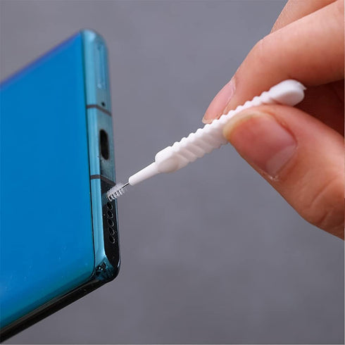 ELANE 30 Pcs Shower Head Cleaning Brush, Tiny Crevice Brush for Anti-Clogging Cleaning