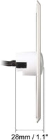 uxcell Door Release Button - Push to Exit Resettable NO/NC/COM Switch for Access Control Panel, 115mmx70mm