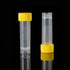 Eowpower 80pcs 5ml Flat Bottom Plastic Graduated Vial Tube with Screw Caps, Small Test Sample Bottles