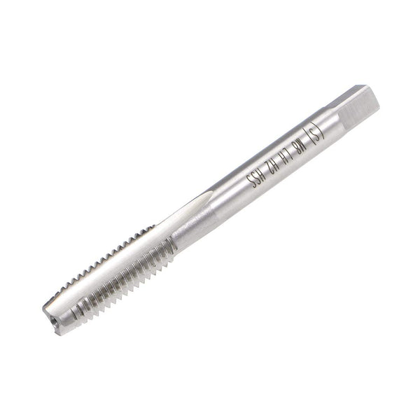 uxcell Metric Machine Tap Left M8 Thread 1.25 Pitch H2, 3 Flutes High Speed Steel