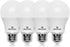 Great Eagle A19 LED Light Bulb, 9W (60W Equivalent), 2700K Warm White, Dimmable, 4 Pack