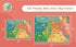 Bible Story Map Poster (Laminated) – 18" x 24" Educational Christian Learning Tool for Classrooms and Homeschool