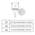 StonyLab Borosilicate Glass Buchner Filtering Funnel, Coarse Frit(G1), 94mm Inner-Diameter, 500ml