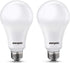 Dimmable A21 LED Bulb 2-Pack, 2600LM Super Bright Light Bulbs, 20W=150W, Warm White 3000K, UL Listed, E26 Base