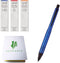 KURU TOGA Advance Upgrade Model 0.5mm Navy Body + HB/B/2B Refills, Sticky Notes Value Set