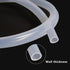 5/16" 1/2" 26.25ft Feelers ID x OD Silicone Tubing Food Grade Pure Silicon Tube High Temp Home Brewing Winemaking