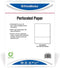 PrintWorks Professional Pre-Perforated Paper for Invoices, Statements, Gift Certificates & More