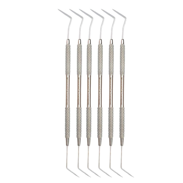 QUANTAFIT EXPORTS 6-Piece Dental Endodontic Explorer and Diagnostic Probe Set