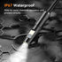 WINWEND 5" 32G IP67 (16.5FT) Dual-Lens Endoscope Camera with Light, Borescope with IPS Screen, Photo & Record Video