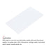 MECCANIXITY White ABS Plastic Sheet, 7 x 4 x 0.16 Inch for Building Model, DIY Crafts, Pack of 1