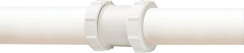 Plumb Pak 46WK Extension Coupling; 1-1/2-Inch or 1-1/4-Inch by 1-1/2-Inch, White