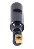Accusize Industrial Tools 3/8'' 90 Deg Square Shoulder End Mill, 3'' Overall Length, Apkt11t3 Inserts, 1 Flute
