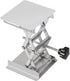 Stonylab 4"x4" Lab Scissors Jack, 100 x 100mm Stainless Steel Laboratory Support Lift Stand
