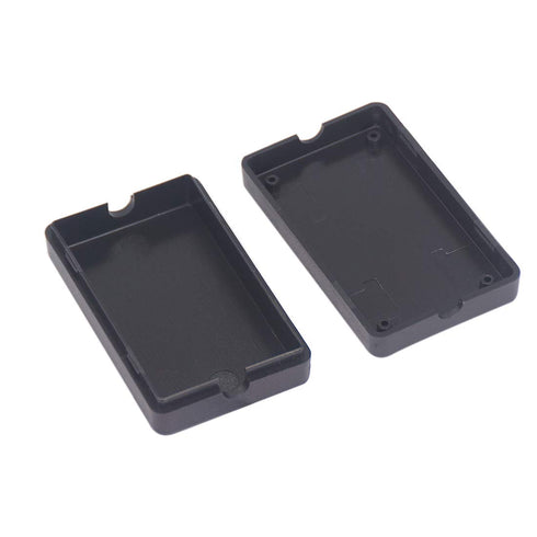 Zulkit 5Pcs Project Boxes ABS Plastic Electrical Project Case Power Junction Box Black