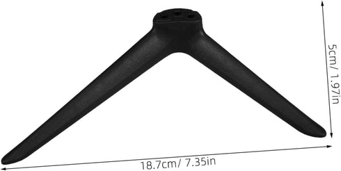 Cabilock Replacement Tv Feet for Double Hole Plastic Tv Stand Legs for Bedroom Dorm Office Strong Stability Easy