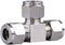 Beduan Pneumatic Stainless Steel 3/8” Compression Fittings Tee Let-Lok Adapter