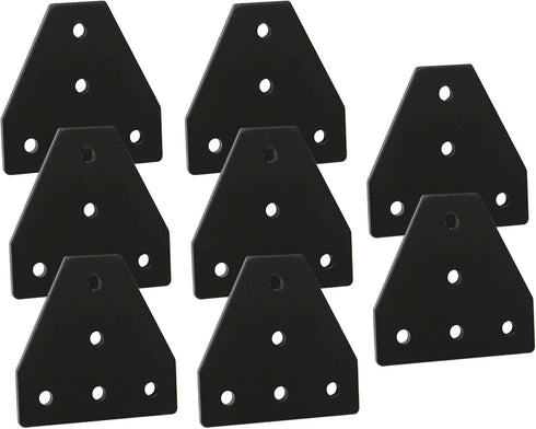 2020 Aluminum Extrusion Connector Bracket Set, 8PCS Joint Plates, M3 Wrench, T-slot Nuts, and Screws