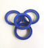 Othmro Hydraulic Seal 1.37in ID 1.77in OD Polyurethane Piston Shaft Oil Seal for Oil Pumps