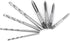 9-piece Threading And Tap Tool Set, Essential Thread Tap Tool Set for Professional Projects