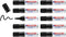 edding 0.5 Mini Permanent Marker, Black, 10 Marker Pens, Fine Round Nib, Waterproof, Quick-Drying, Smudge-Proof