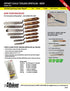 Albion Engineering Classic Offset Caulk Tooling Spatula, Stainless Steel, 1” Wide Tapered Tip