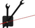 Wall Clock Mechanism Replacement Kit - Creative Wrench Shaped Clock Hands and Motor, Battery Operated DIY Clock Parts