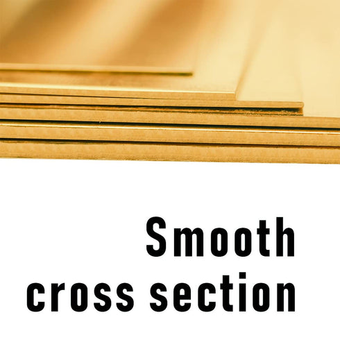 20 Gauge Brass Sheet, H62 Brass Plates Metal 0.031" Thickness x 3.9" Width x 3.9" Length - 2Pcs for Crafts