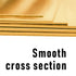 20 Gauge Brass Sheet, H62 Brass Plates Metal 0.031" Thickness x 3.9" Width x 3.9" Length - 2Pcs for Crafts