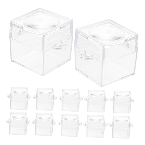 48pcs Zerodeko Insect Observation Jars Containers for Science Exploration High Transparency Design for Insect