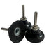 3PCS 2 Inch 1/4" Die Grinder Sanding Disc with Shank, Grinder Holder, Sanding Discs Holder Roll Lock Disc Pad, Quick