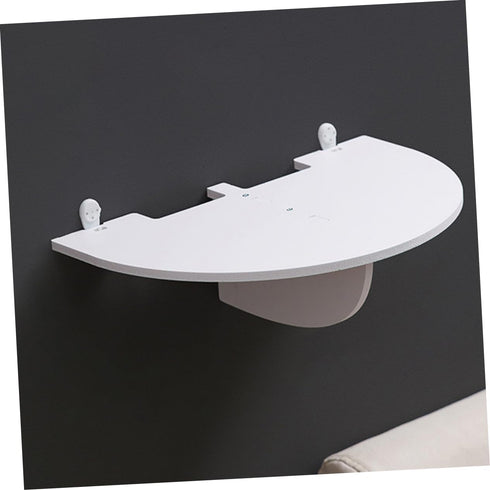 Wall-Mounted Projector Stand & Router Storage Bracket - Easy Installation