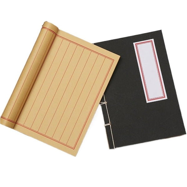 60 Sheets Antique Lined Bound Notebooks 5.6x8 Inch Calligraphy Vintage Notepad Writing