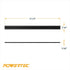 POWERTEC 12841 3-1/4" Tungsten Carbide Hand Held Planer Blades Replacement for Black&Decker, Bosch, DeWalt, Hitachi, Makita, Porter Cable, Ryobi, Stanley, Wen - Set of 2 by POWERTEC