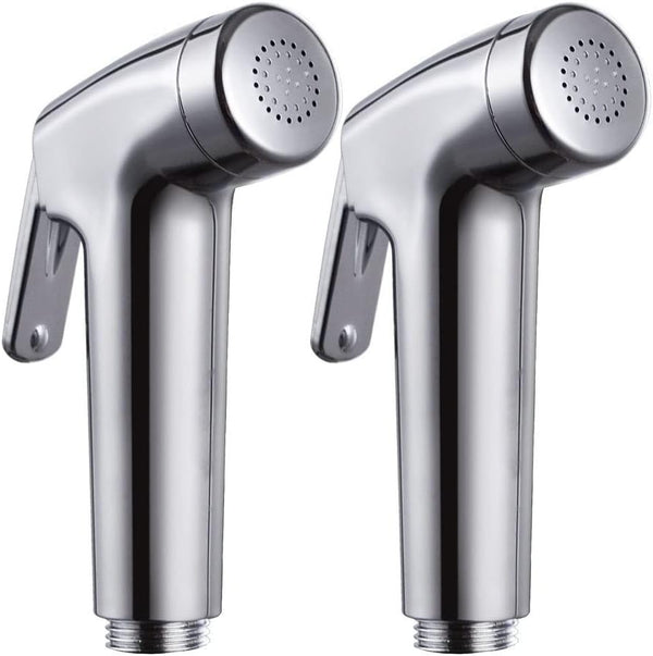 LikeHome 2 Pieces Bidet Sprayer Head Replacement for Toilet Cloth Diaper Shattaf Hand