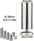 HJYCLFAZU 4Pcs 6cm 10cm 12cm 18cm 20cm 30cm Legs(8in/20cm) Adjustable Furniture Legs, Cabinet Coffee Table TV Stand