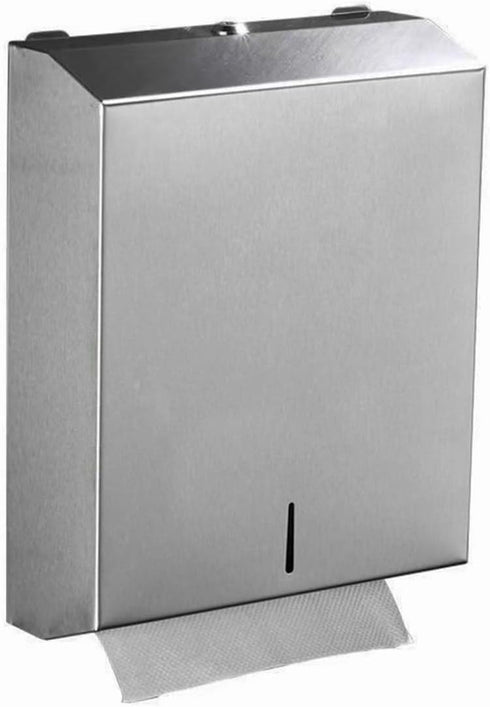 Comercial Paper Towel Dispenser Wall Mount, Brushed Stainless Steel Hand Towel Dispenser