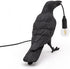 DOSEA Resin Crow Table Lamps Desk Lamp,Gothic Raven Birds Lighting Black Bird Wall