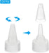 PATIKIL Twist Bottle Caps, 24Pcs 28/410 Squeeze Bottle Cap Replacement for Glue Dispensing Bottles