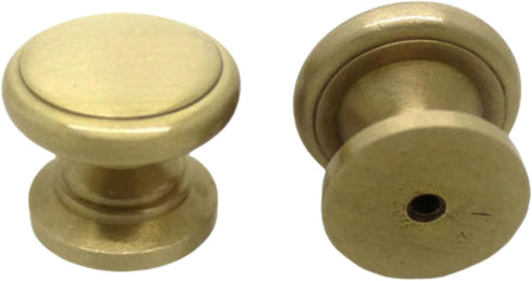 SANCHAKOU Stylish Knobs 2 Pack Drawer Bedside Cabinet Handle Single Hole Round Furniture