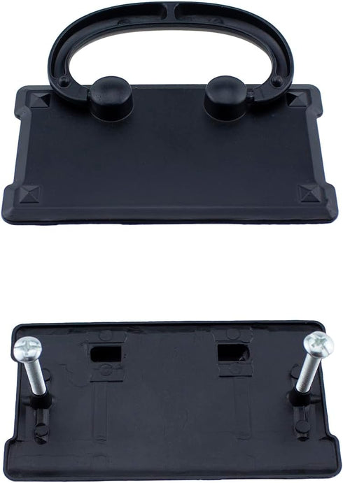 Drawer Ring 2PCS 96mm Length Vintage Black Drawer Pull Handles with Screws for Furniture Drawers
