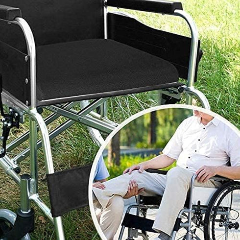 Cozy BoSpin Portable Seat Cushion for Office Soft Memory Foam Seat Cushion Non Slip Bottom with Carry Handle,Washable
