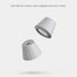 UPPERCASE Designs NimbleStand Vertical Stand for Apple Pencil with/Without Sleeve or Grip in Cloud Gray