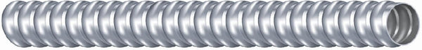 Southwire Woods 55082121 25-Feet 1/2-Inch Alflex-Type RWA Reduced Wall Metal Aluminum Flexible Conduit