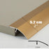 SVBVRFEEW 20in 60in 1/2-4/5", Wheelchair(Brass,100cm/40in) Floor Transition Strip Aluminum Cuttable Threshold Ramp Long